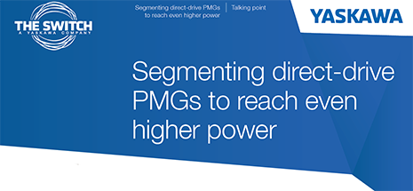 Segmenting direct-drive PMG