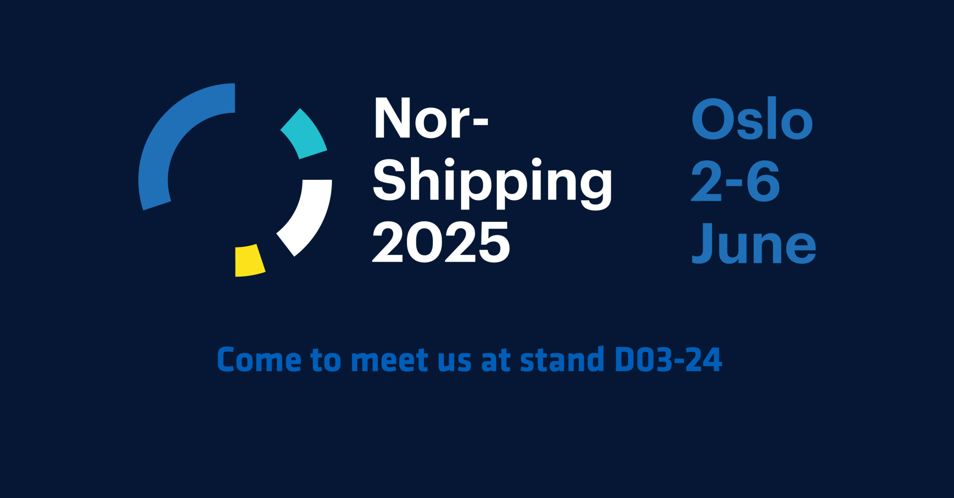 Join us at nor shipping 2025 the switch
